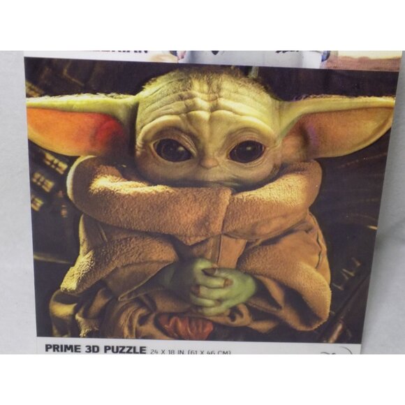 Disney Star Wars The Mandalorian Wise Yoda Prime 3D Puzzle 500 Pieces - Picture 7 of 7